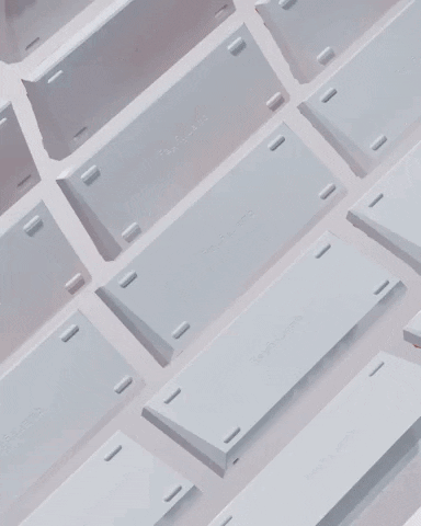 imakegreateggs orange keyboard keys flipping GIF