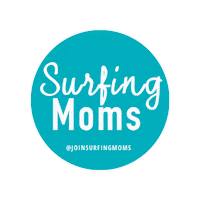 surfingmoms mom community california surf Sticker
