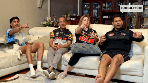 Happy Pointing GIF by Gogglebox Australia