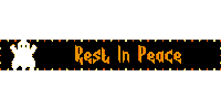 Dying Rest In Peace Sticker