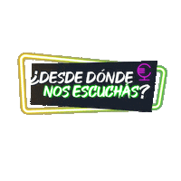 Friday Viernes Sticker by Neon Radio