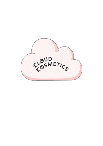Happy Food Sticker by Cloud Cosmetics