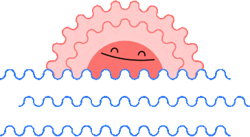 Happy Sun Sticker