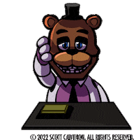 Five Nights At Freddys Help Wanted Sticker by Steel Wool Studios