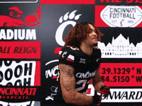 Football GIF by Cincinnati Bearcats