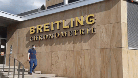 VintageInvicta visiting geneve geneve watch shops GIF