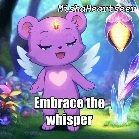 Peace Glow GIF by MishaHeartseer