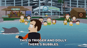 water swimming GIF by South Park 