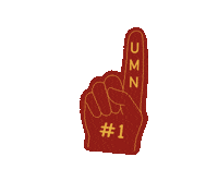 Sarahlefor university minnesota minneapolis uofm Sticker