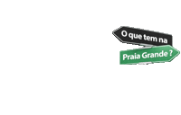oquetemnapraiagrande santos praiagrande oquetemnapg temnapg Sticker