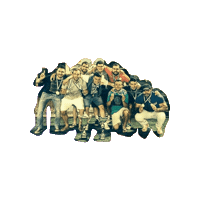 Team 5X5 Sticker by To_Phlino