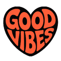 Good Vibes Love Sticker by MockoFun