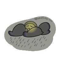 Sad Mood Sticker