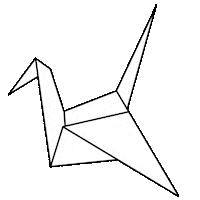 lover origami Sticker by anchetulil