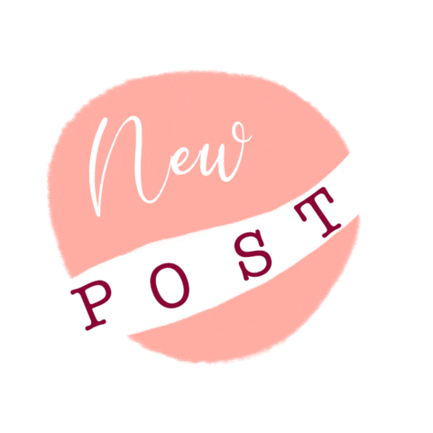 Pink Post Sticker