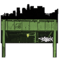 New York City Harlem Sticker by @Phetus88