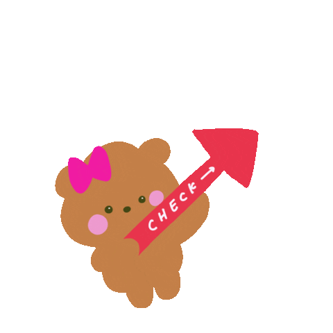 Bear Check Sticker
