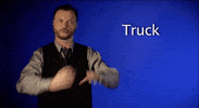 sign language truck GIF by Sign with Robert
