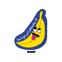 Black_Owl_Design banana designer photoshop bod Sticker