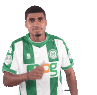 Laros Duarte Thumbs Up Sticker by FC Groningen