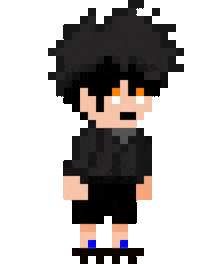 Pixel Run Sticker