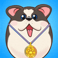 French Bulldog Fun GIF by UpStudiosWorld