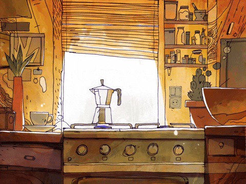 animation cooking GIF by studio_huckepack