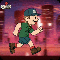 DashKids nft running energy la GIF