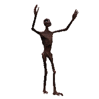 milkblood dance monster hype creature Sticker