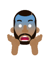 Bbb Barba Sticker by yogomotion