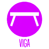 lubadg gym gymnastics beam gymnast Sticker