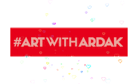 New Art Love Sticker by ZenART Supplies