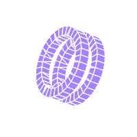 Cianomagenta Sticker