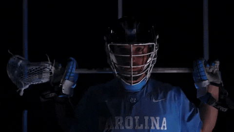 University Of North Carolina Lacrosse GIF by UNC Tar Heels