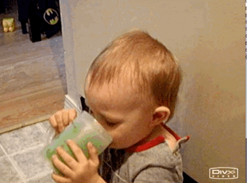 spill GIF by AFV Babies