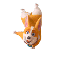 mocoaifay animation dog cartoon corgi Sticker
