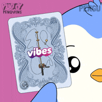 Trading Cards Vibes GIF by Pudgy Penguins