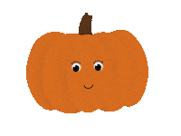 Halloween Pumpkin Sticker by MAGLashes