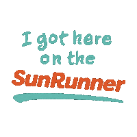 ridepsta psta sunrunner the sunrunner Sticker
