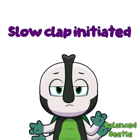 Bug Slow Clap Sticker by VeeFriends