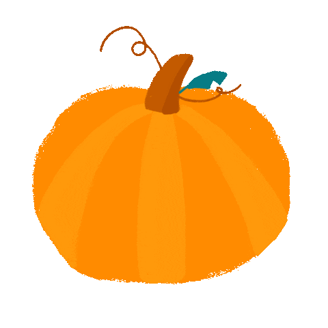 Pumpkin Sticker by DECA Inc.