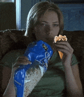 TrumpetNZ drama tea snack popcorn GIF