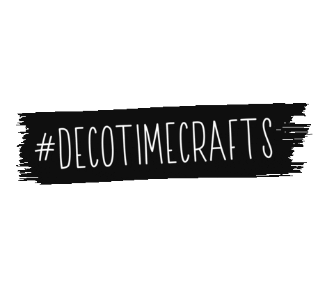 Decotimecrafts giphyupload craft crafts crafting Sticker