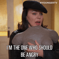 Angry Tv Land GIF by YoungerTV