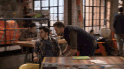 the great indoors chair GIF by CBS