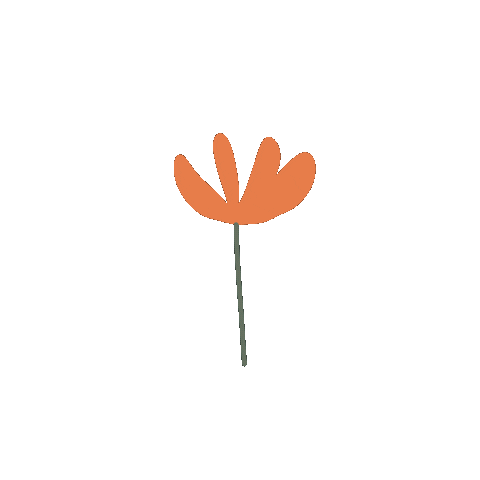 vickygri giphyupload flower flor otoño Sticker