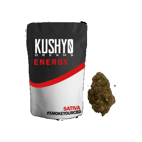 Weed Energy Sticker by Kushy Dreams