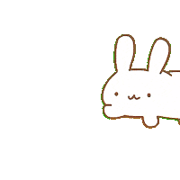 Bunny Explode Sticker