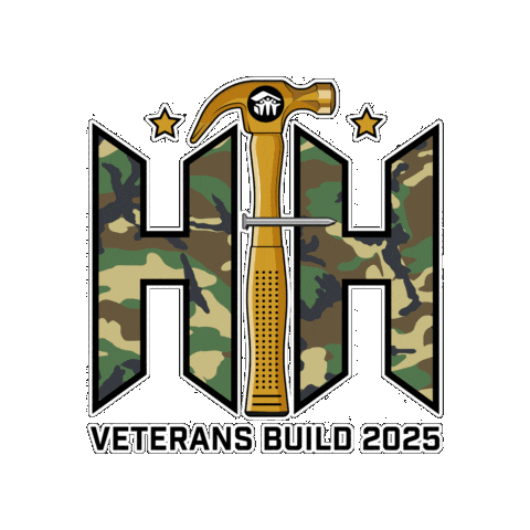 Veterans Build Sticker by HabitatGPBC