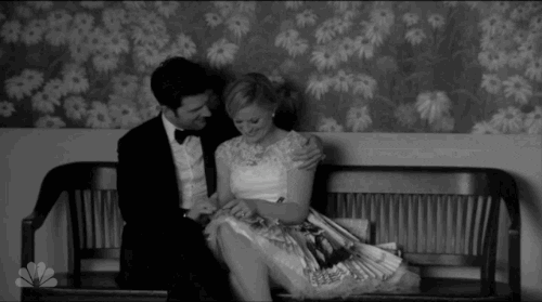 parks and rec romance GIF